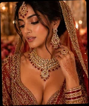 Sundari jewellery on customer